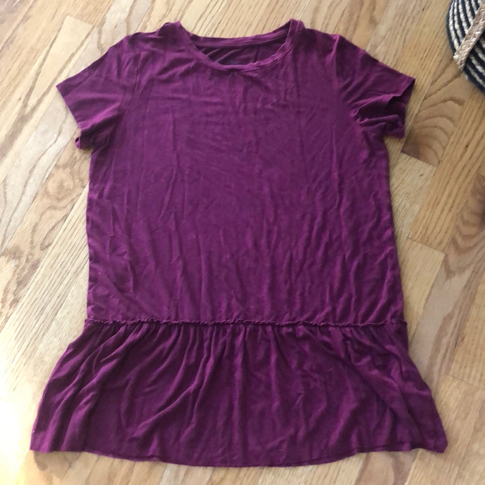 SALE! Girls tunic top in distressed finish. Size XL